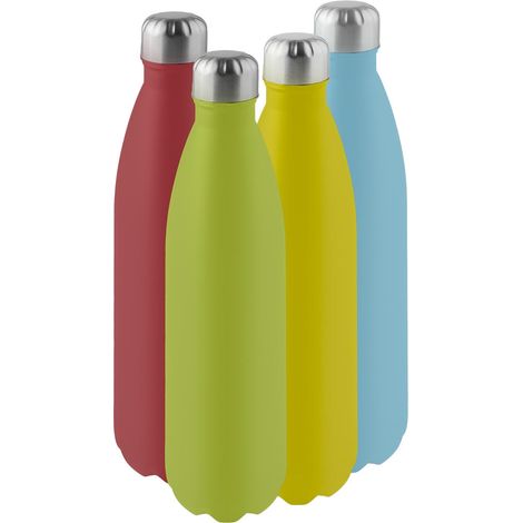 TERMO INOX BOTELLA 1L. COLORES Exp12ud