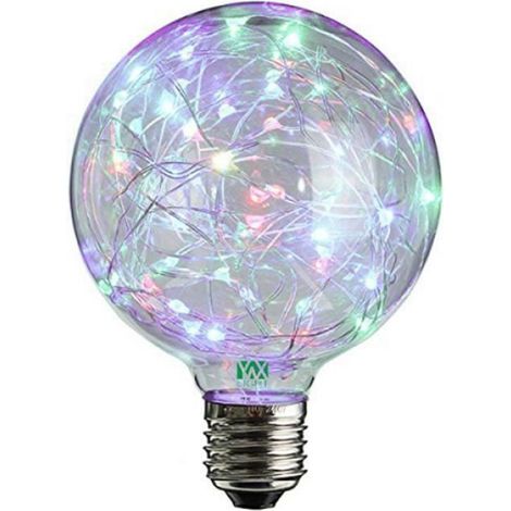 Ampoule LED E27 pour guirlande lumineuse de Noël, éclairage RGB, alimentation AC 85-265V, pour décoration festive intérieure et extérieure (1/4)