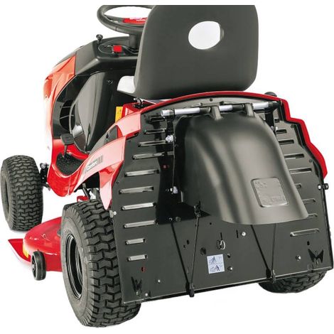 Déflecteur d'éjection arrière 95/105/125cm – Construction en tôle d'acier – Compatible avec tracteurs Premium AL-KO sans éjection latérale (1/3)
