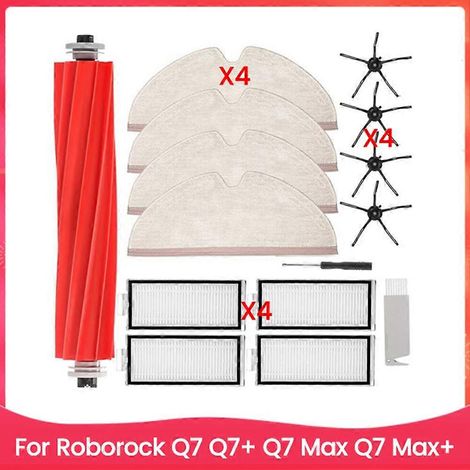 Filtre pour aspirateur brosse pour aspirateur Filtre de brosse pour aspirateur filtre de 15PCS + Max Max+ Aspirateur Accessoires Main Side Brosse Filtre Serpillière Cloth (1/5)