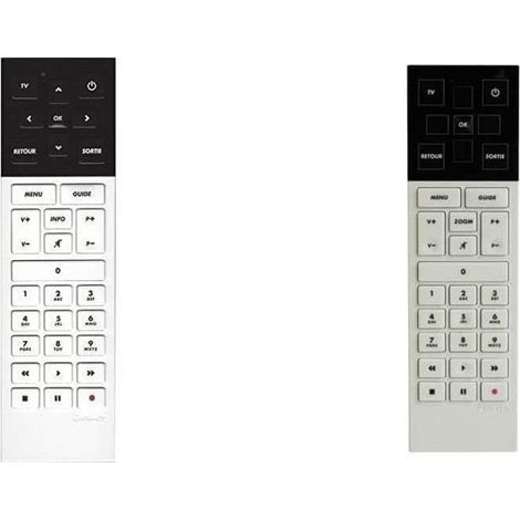Télécommande - CHICHENG - G5 HD WiFi - Compatible CANAL+ CANALSAT Le Cube - Blanc - Piles non incluses (1/3)