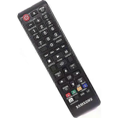Télécommande neuve et authentique AH59-02530A pour lecteur DVD multimédia Samsung HT-FM41 HT-F4200 (1/5)