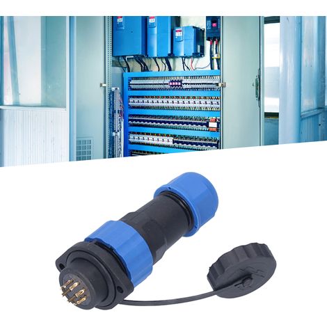SP20 Flansch-Wasserdichter Luftfahrtstecker, IP68 Stecker/Buchse, 250 V, 8 Pins (1/5)