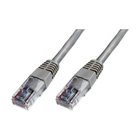 Câbles réseau U/UTP CAT 5e - [1x RJ45 mâle - 1x RJ45 mâle] - DK-1511-005 - 0.50 m - gris R49892 (1/2)