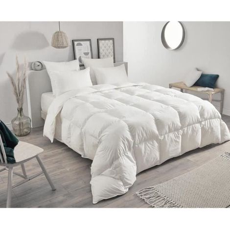 Toison D'or Couette blanche chaude en duvet d'oie (1/4)