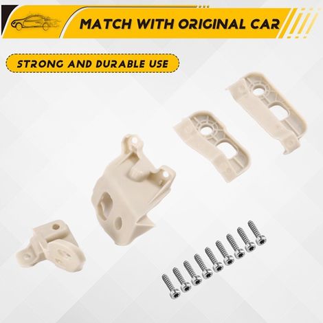 1 Set: Right front headlight Color: See photo Material: Plastic and metal Headlight repair kit (6 pieces)--DTEKGAZ (1/5)