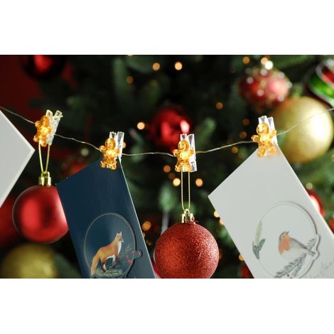 Dewdrop Gingerbread Peg Lights - P040329