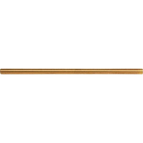 Ecolands – Tube laiton fileté 50 cm – 3/8" – Résistant à la corrosion – Pour applications plomberie – Connexion fiable