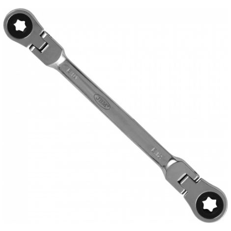 Llave articulada trinquete Torx E10xE12  JBM10528