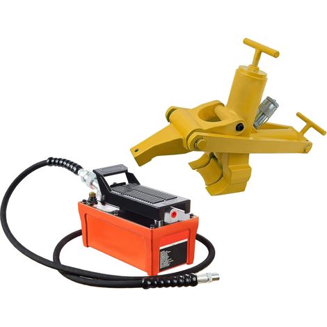 Destalonador de ruedas hidraulico para coches, camiones, tractores, etc más bomba de pedal hidroneumatica 10000 psi (1/5)