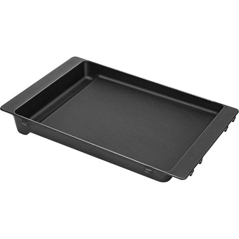 17.3" x 12" Rectangular Cast Iron Baking Tray for Spirit I II 300 Series E310 E320 E330, S310 S320 S330, Cast Iron Plate Replacement for 7638 7598 6790, Black (1/5)