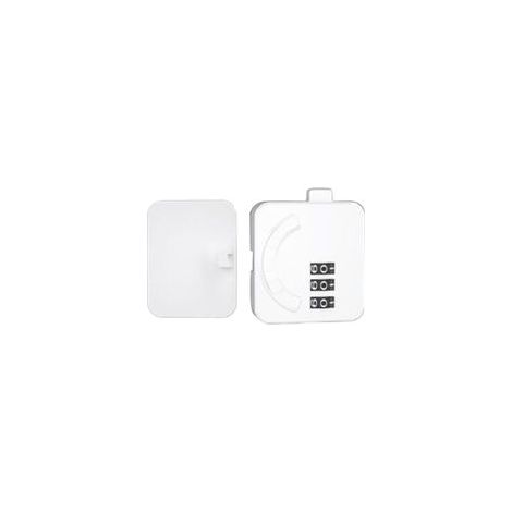 Verrou de réfrigérateur à combinaison pour mini réfrigérateur, armoire et tiroir – Serrure à mot de passe en ABS sans clé, blanc – Sécurité enfant plate – Serrure de