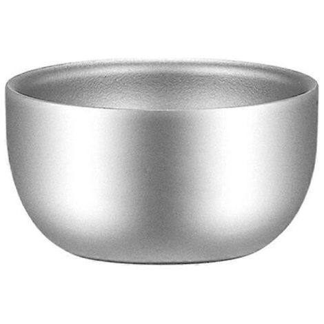 Becher aus reinem Titan, 45 ml, doppelwandig, 1 Stück. (1/4)
