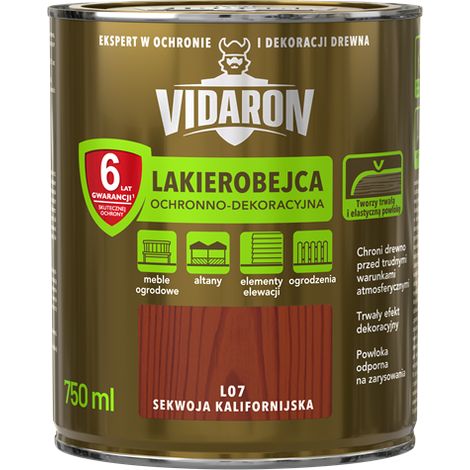 Tinta per legno di sequoia californiana Vidaron L07 750ml (1/3)