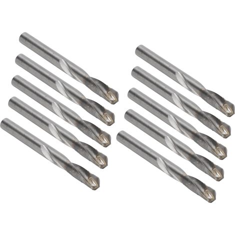 10 forets hélicoïdaux à queue droite en acier tungstène pour gravure et fraisage sur circuits imprimés CNC, 9 mm (1/5)