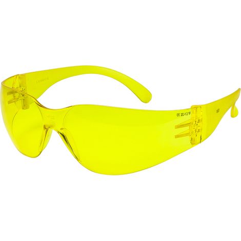 TIMCO Safety Glasses Amber - One Size
