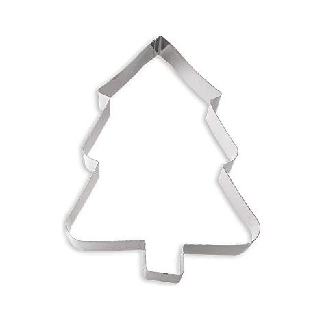 Decora 0256103 Sagoma Inox Abete di Natale 28 Cm (1/4)