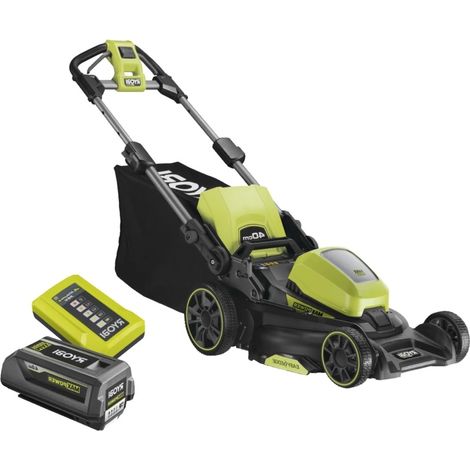 tagliaerba a batteria ryobi "ry36lm40a-140" taglio 40 cm 36v, batteria 4.0 ah inclusa