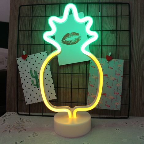 Veilleuse design mignonne, lampe de chevet, fonctionne avec 3 piles AA, alimentation USB, portable, pour la décoration intérieure, cadeau d'anniversaire. (1/5)