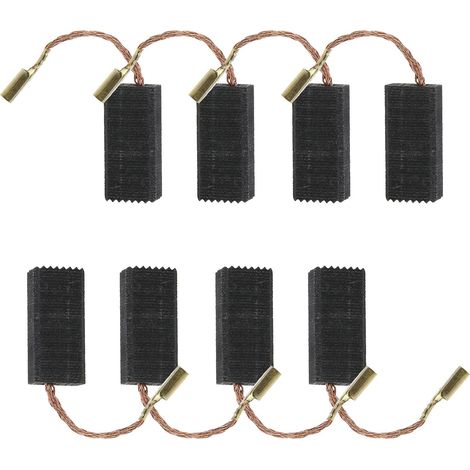 4 Paires Balais de Charbon Moteur Remplacement 1607014116 5x8x17mm Compatible avec PWS7-115 GWS9-125 S4B GWS500 GWS650 PWS500 PWS550 Accessoires Meuleuse d'angle (1/5)