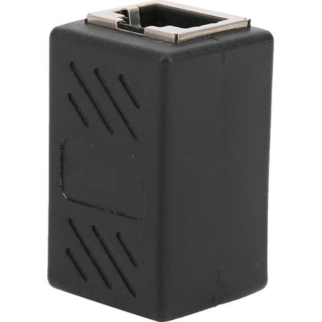 Lot de 10 connecteurs de câble réseau blindés RJ45 à double voie pour ordinateur haut débit 8P8C (1/5)