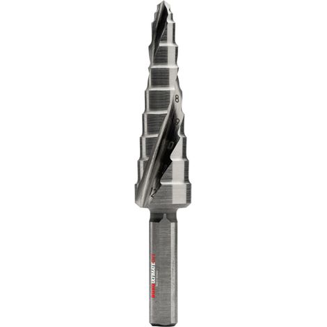 Ruko ULTIMATECUT Stufenbohrer HSS mit FLOWSTEP Spitze Gr. 0/9 (1/5)