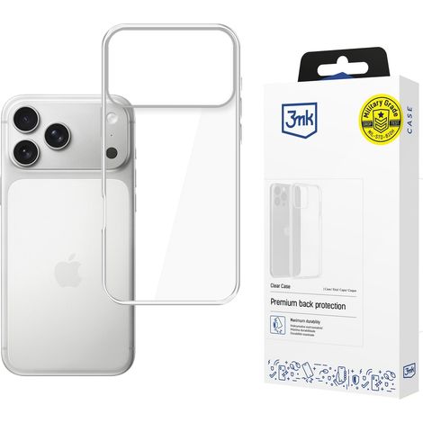 Custodia trasparente 3mk per Apple iPhone 17 Pro Max. (1/5)