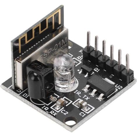 Carte d'apprentissage de développement de télécommande WIFI émetteur-récepteur infrarouge pour Module ESP8285 DC 5V (1/4)