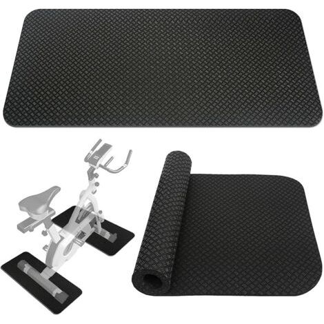 Pair Tapis Fitness Protection Sol, 2 Pièces Double Face Silicone Tapis de Protection de Sol, Tapis de Sol pour Appareils de Fitness Tapis de Course Équipements de Sport (1/5)