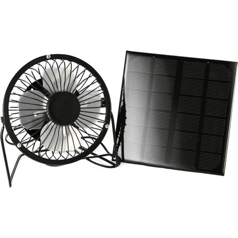Mini ventilador USB portátil alimentado por teléfono móvil y equipado con un panel solar, ideal para el hogar, la oficina, los viajes y las actividades al aire libre.