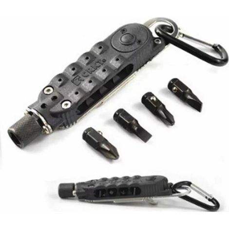 Tournevis polyvalent. Mini outil combiné multifonction portable. (1/4)