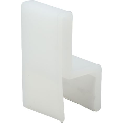 10 Silikon-Eckenschützer, H-förmig, 2,5 x 2,5 x 4,7 cm, sicher und flexibel für Möbelecken, transparent, für rechte Ecken. (1/5)