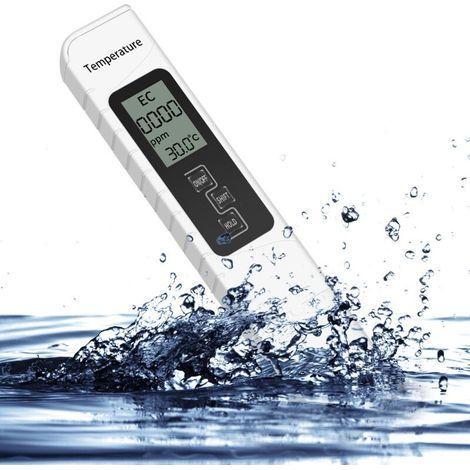 Water quality tester, highly flexible, comfortable to hold outdoors (1/5)