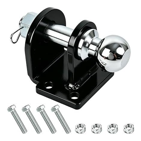 Tow Ball 50 mm with 4 Holes Fixing Plate (1/5)