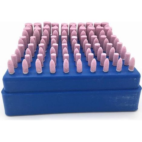 Meule Abrasive - Roue Rotative Polissage Meulage - Pour Métal Verre Moules Équipement Médical - 100 Pièces