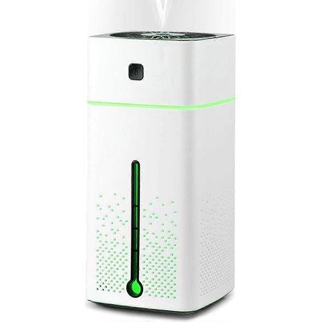 Humidificateur de plantes portable sans fil, double buse, humidificateur sans fil, alimenté par batterie, mini humidificateur, compatible avec les chambres de bébé, charge rapide, fonctionnement silen