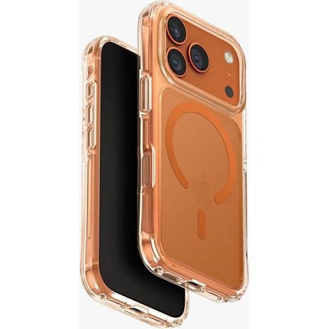 Funda de carga Uniq LifePro Xtreme Magclick para iPhone 17 Pro - Naranja (1/5)
