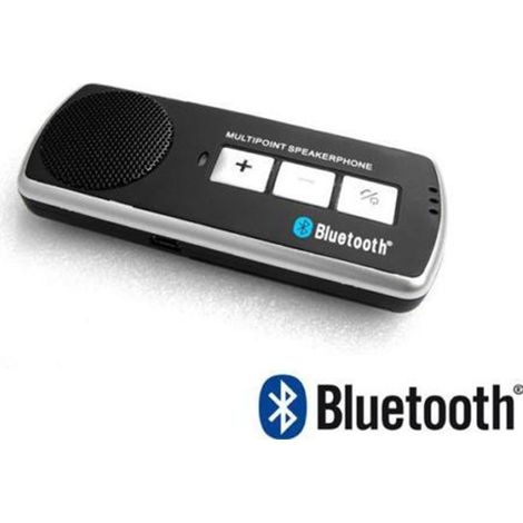 Kit Vivavoce Bluetooth Auto Universale Speaker Smartphone Cellulare Smartphone (1/5)