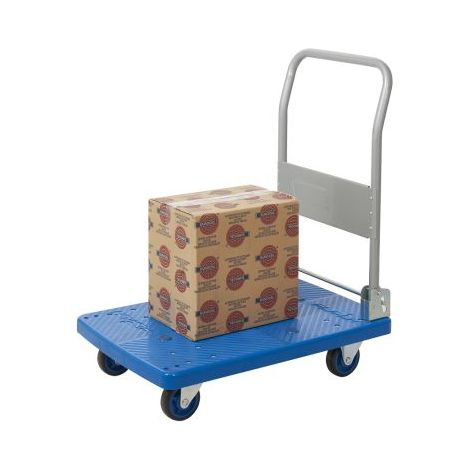 Chariot de manutention RS PRO, Charge 150kg, 720 x 490 x 860mm A plat ( Prix pour 1 )