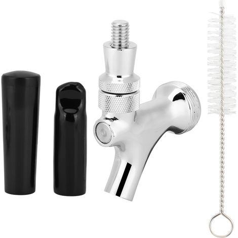 Robinet de tirage à bière avec brosse et cache-poussière, kit d'accessoires pour brassage maison (1/5)
