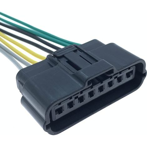 6195-0038 Waterproof automotive connector, male and female housing plug, 8P, DJ7084-2.2-11/21 (1/4)