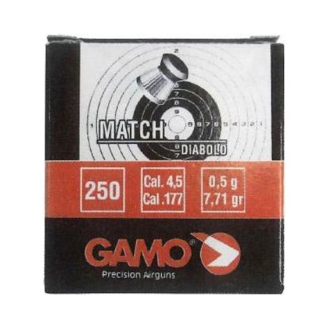 MIBRICOTIENDA gamo plomillos diabolo match cal 5.5x250 und.c-carton 6320015 ib