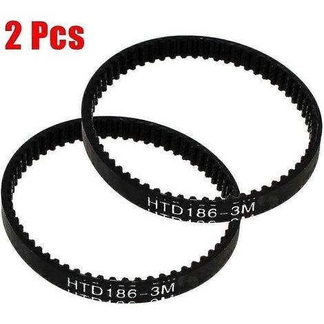 2 courroies crantées pour nettoyeur de sols durs sans fil Karcher FC3 FC5