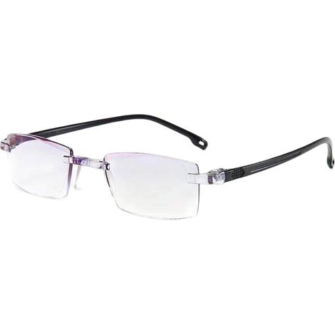 2 paires lunettes presbytes bifocales anti-lumière bleue, réglage intelligent du focus, vision de près et de loin, usage intérieur et extérieur (1/5)