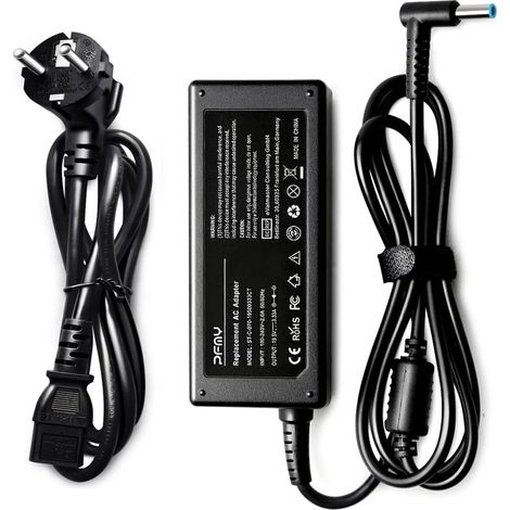 Alimentation Ordinateur Portable Chargeur Adaptateur Secteur DC 19.5V 3.33A AC Adapter pour HP Pavilion 15, HP 250 255 G2 G3 G4 G5, HP Pavilion X360, Spectre X360, TPN C117 Q117 Q154 Notebook (1/5)
