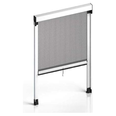 Zanzariera A Rullo Verticale per Finestra h170x100 cm in Kit Bianco Universale