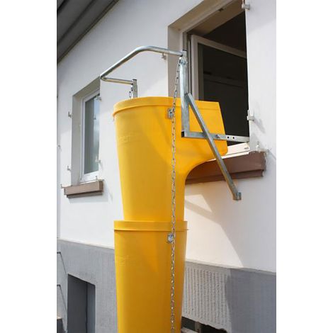 Fensterhalterung für Bauschuttrutsche - 318103201