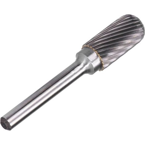 Burr carbure – single-groove – sculpture métal – DIY (1/4)