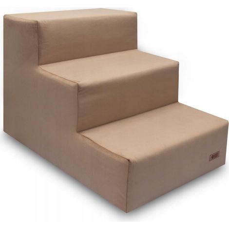 Hundetreppe für Sofa und Bett beige York Treppe HUGGY DOGGY Climber M (1/5)