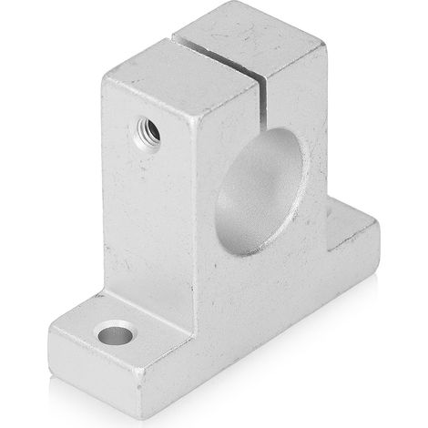 Kit de support de guidage linéaire vertical en alliage d'aluminium, composé de 4 pièces, pour tige de 25 mm SK25